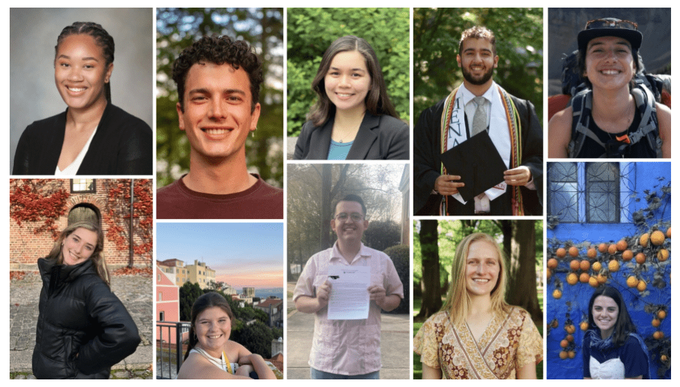 2024 cycle of Davidson Fulbright Program finalists. 