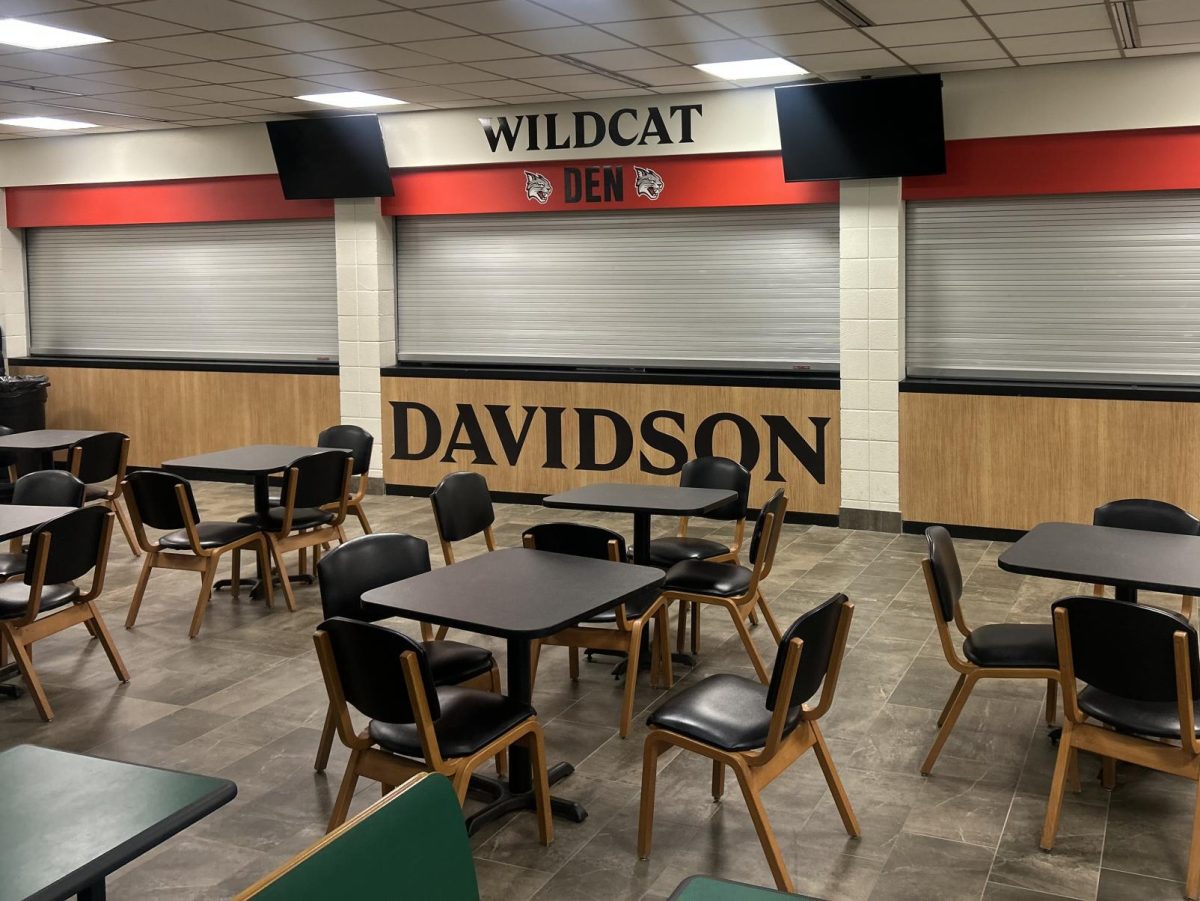 Wildcat Den, located on the ground level of the Baker Sports Complex, was a popular lunch spot for athletes and students with dietary restrictions. The space will be repurposed for concessions and storage in fall 2025.