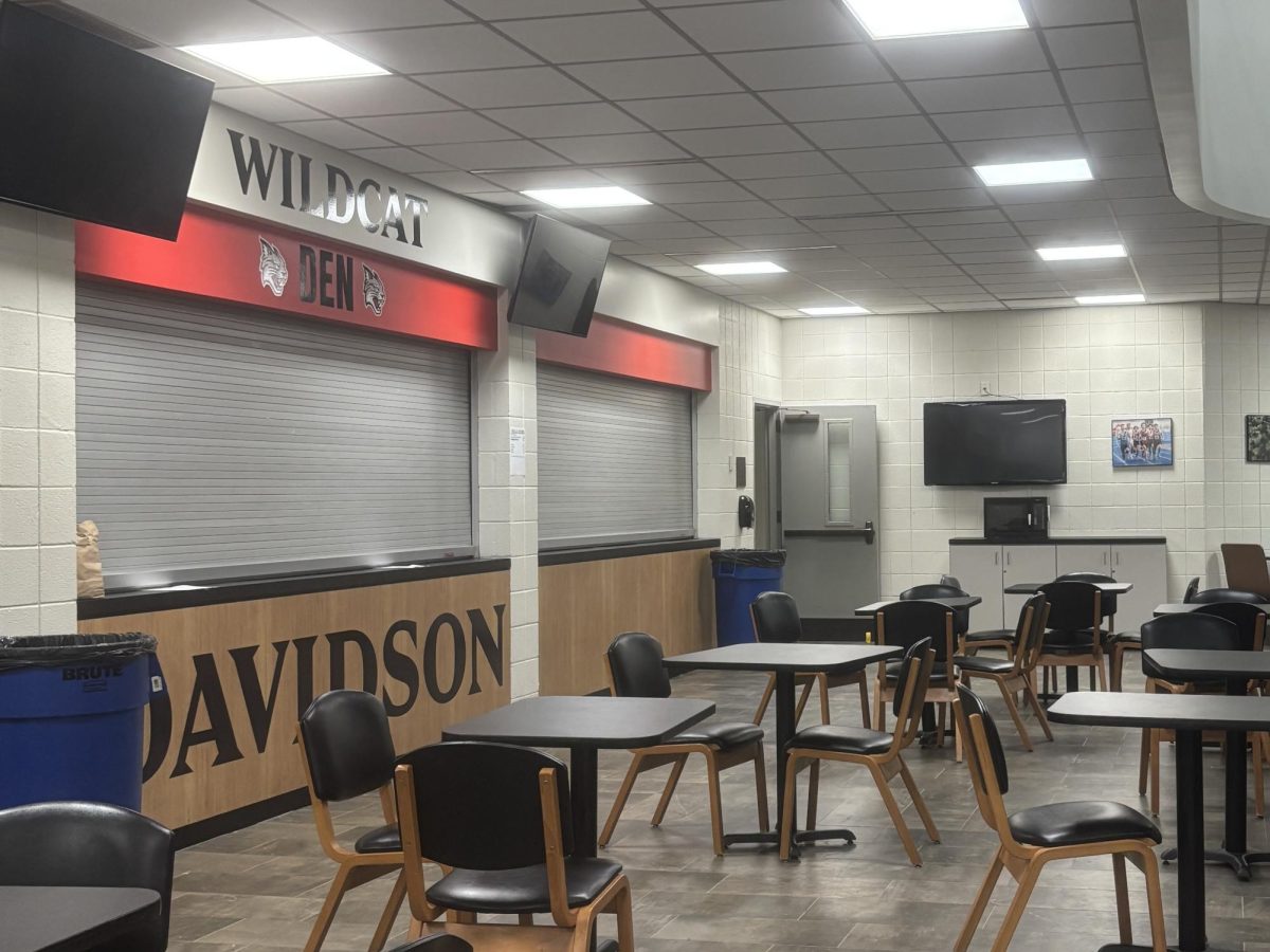 Wildcat Den, located on the ground level of the Baker Sports Complex, was a popular lunch spot for athletes and students with dietary restrictions. The space will be repurposed for concessions and storage in fall 2025.