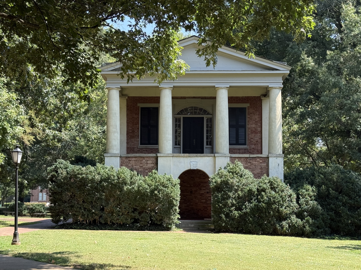Davidson will renovate Phi (above) and Eu Halls to house the Institute for Public Good.