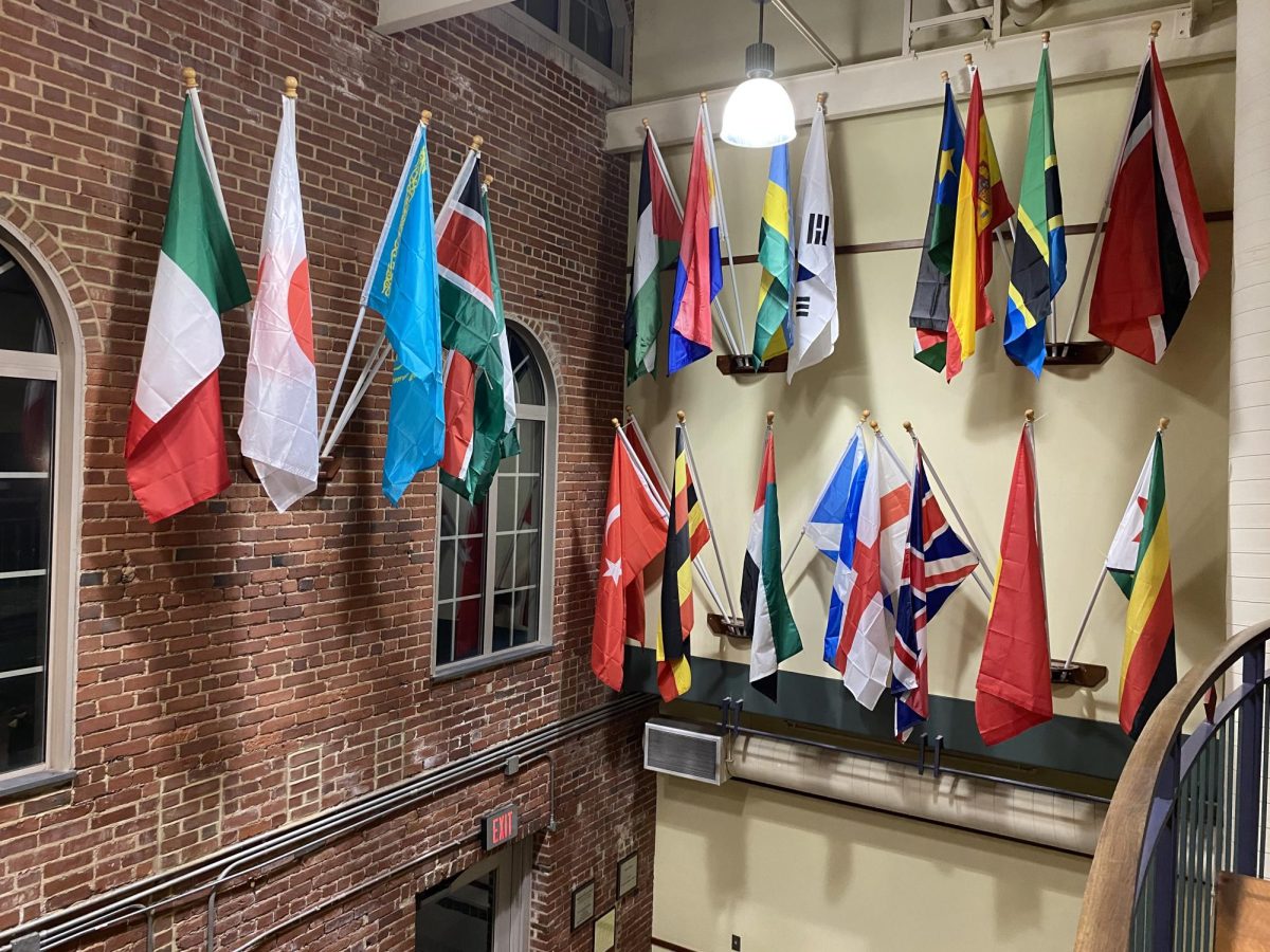 Over 50 countries are represented in Davidson’s student body.  