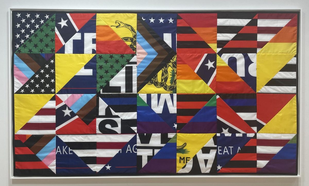 “At the Twilight’s Last Gleaming?” by Hank Willis Thomas. 