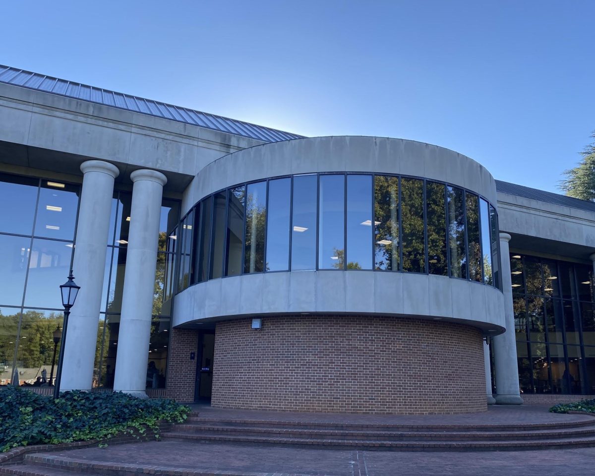 Davidson's Feb. 2025 campus plan includes proposals for a new Dining Commons. According to College archives, Vail Commons (pictured above) was built in 1981.