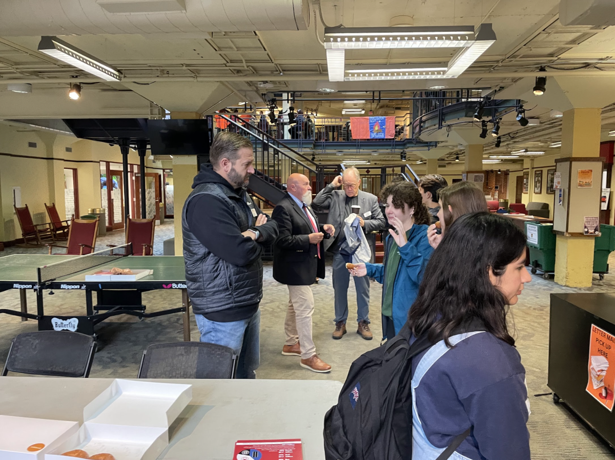 Candidates for Davidson Board of Commissioners spoke to students on Tuesday.